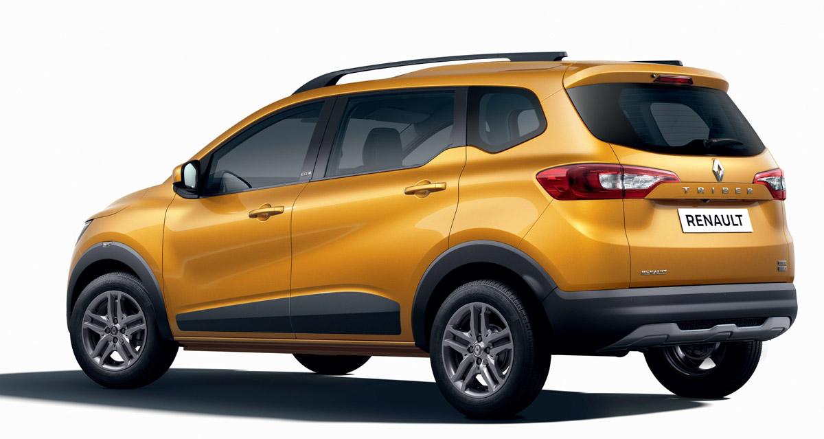 renault kwid de 7 lugares traseira