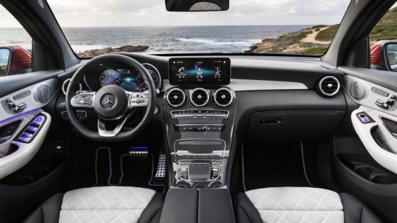 mercedes glc coupe 2019 interior