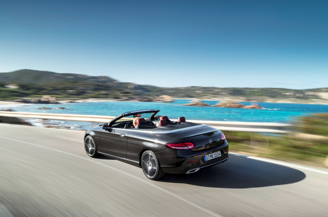 traseira mercedes classe c cabriolet