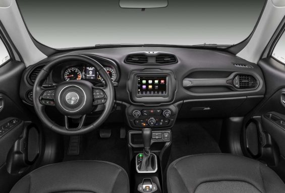novo jeep renegade 2020 interior cabine
