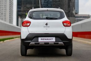 kwid outsider traseira
