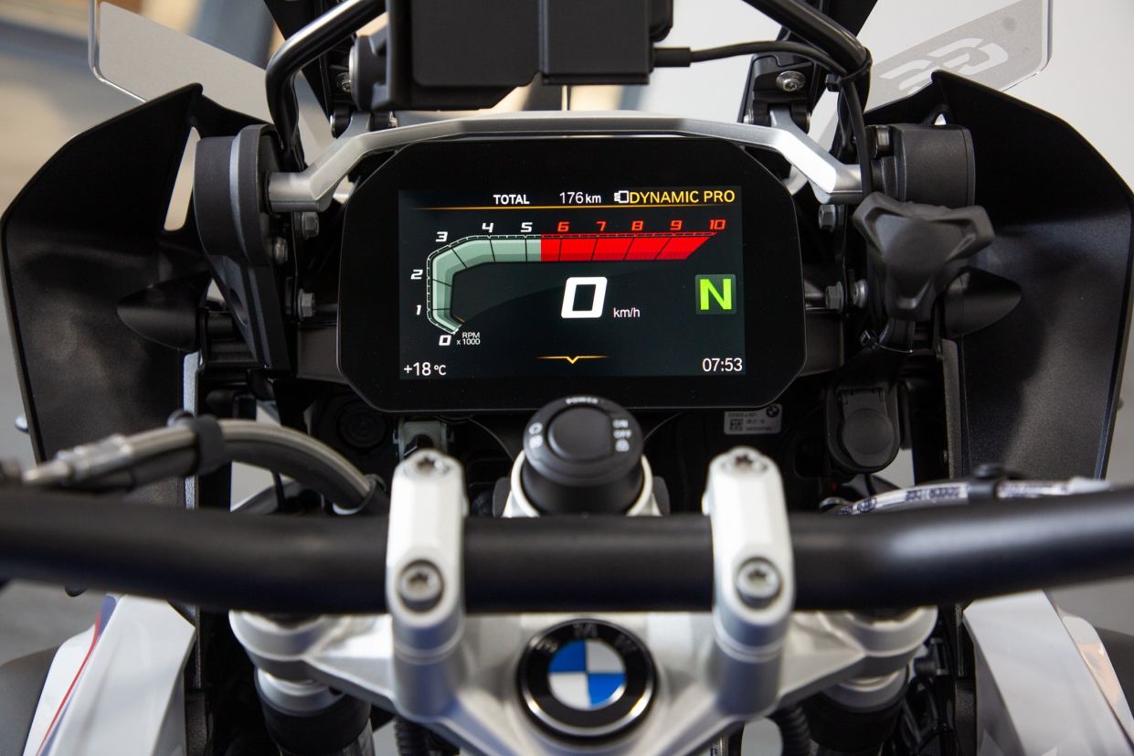 BMW R 1250 GS: painel