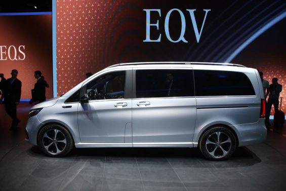 mercedes benz eqv frankfurt 2019