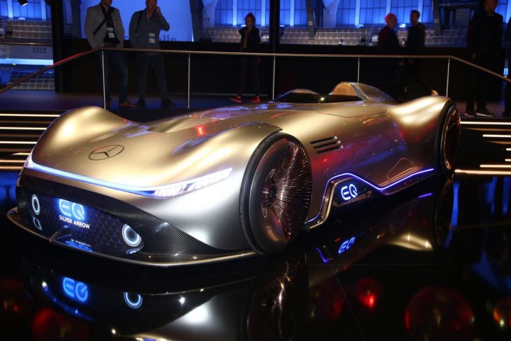 mercedes benz vision eq silver arrow 2 frankfurt 2019