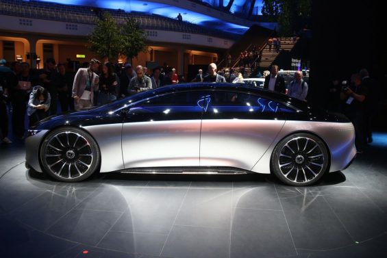 mercedes benz vision eqs frankfurt 2019