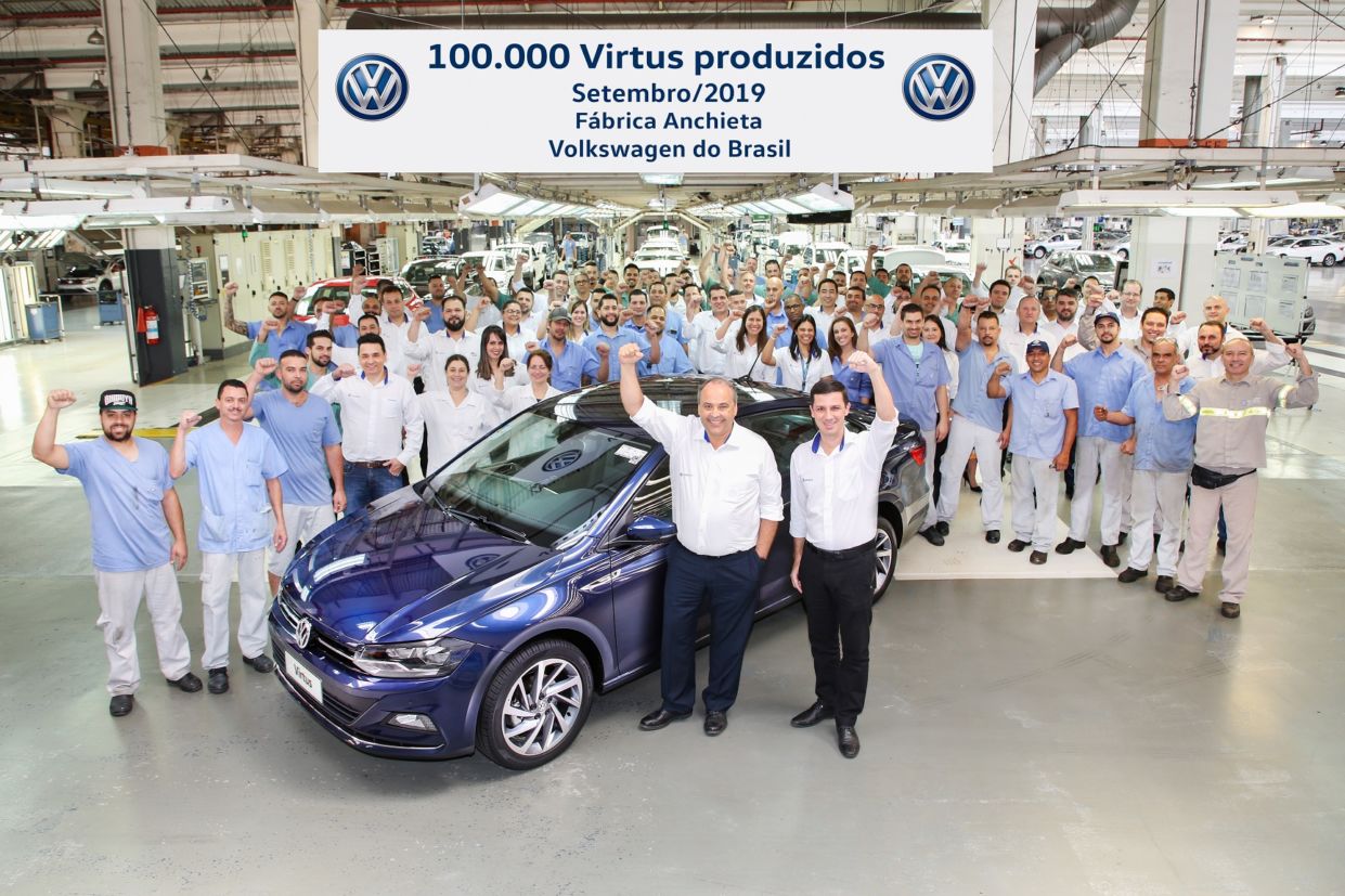 volkswagen virtus fabrica