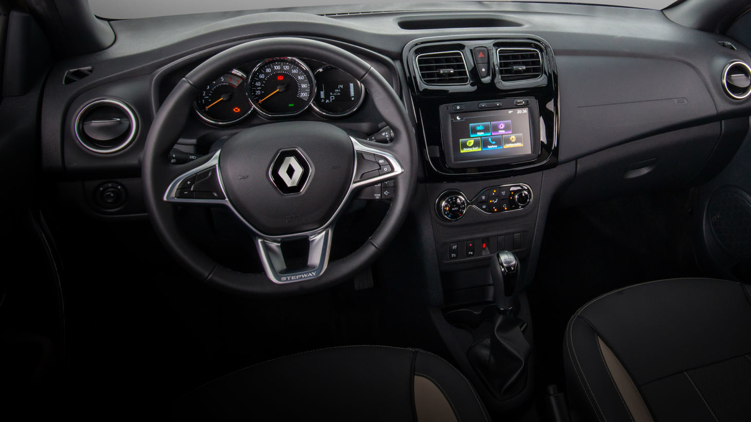 foto painel stepway sem lettering ligar o carro