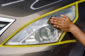 polimento de farois do carro proteja a carroceria 2
