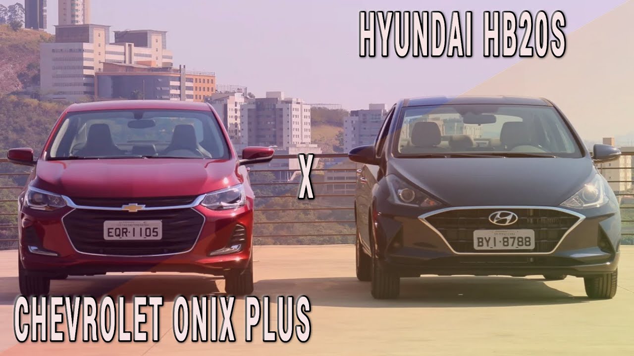 Comparativo Chevrolet Onix Plus vs. Hyundai HB20S