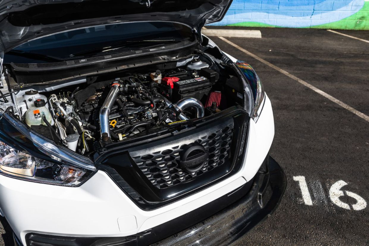 kicks street sport preparado para o SEMA Show. Evento é o maior do mundo em modificações automotivas.