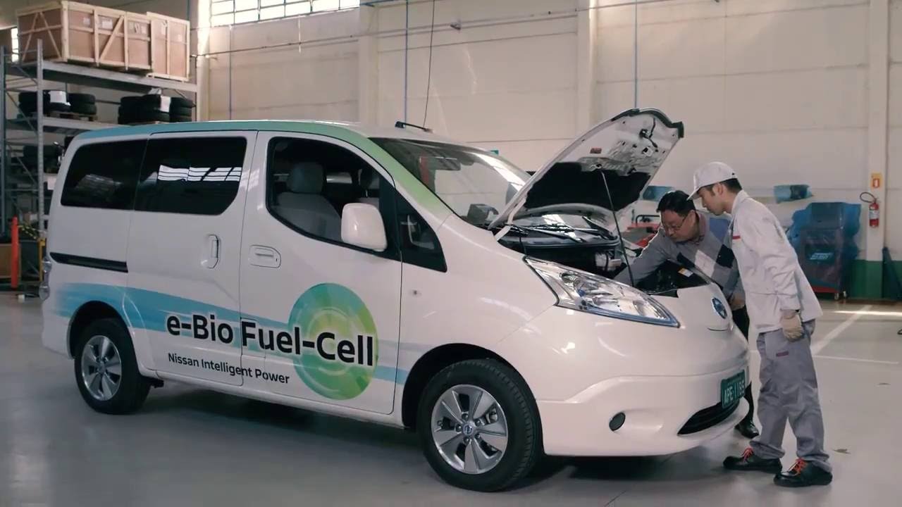 nissan fuel cell eletrico movido etanol brasil1