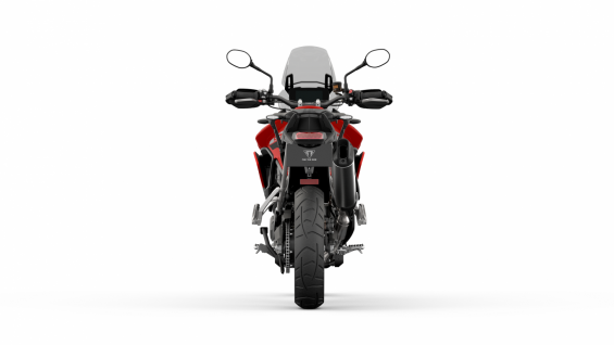 triumph tiger 900 gt pro vermelha