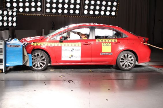 novo toyota corolla 2020 seguranca testes latin ncap 7