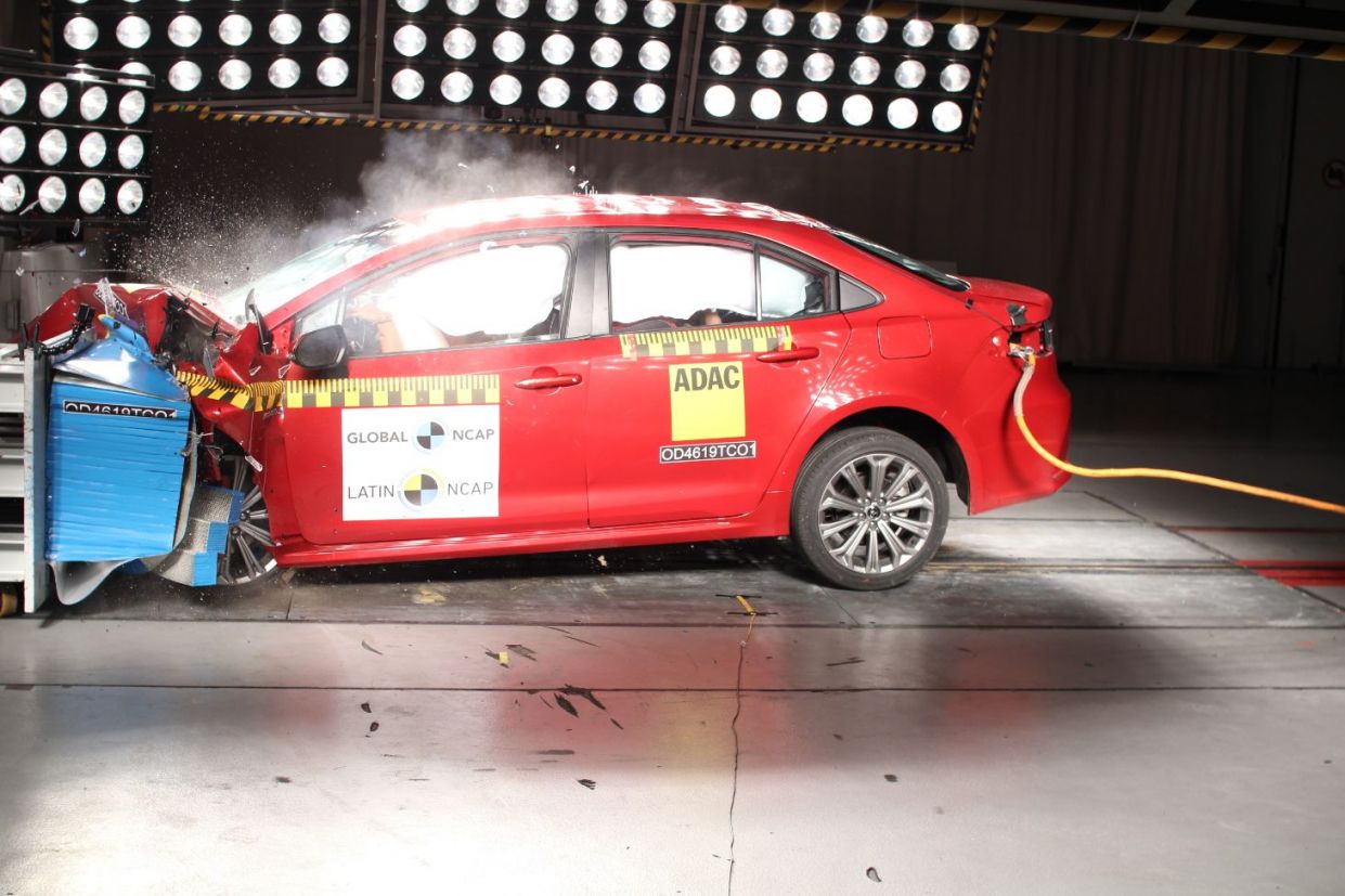 novo toyota corolla 2020 seguranca testes latin ncap 11