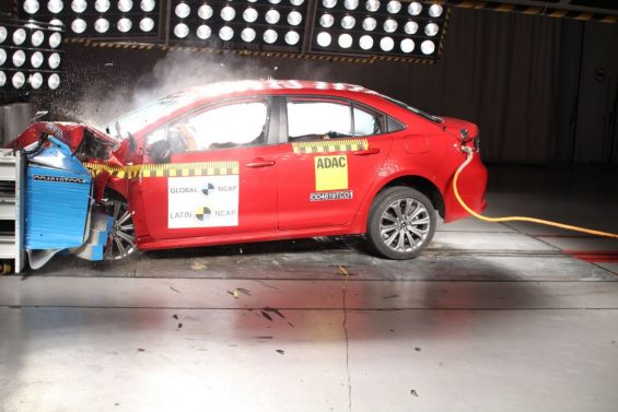 novo toyota corolla 2020 seguranca testes latin ncap 12