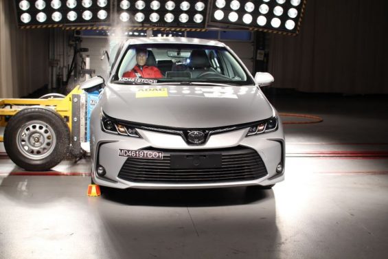 novo toyota corolla 2020 seguranca testes latin ncap 2