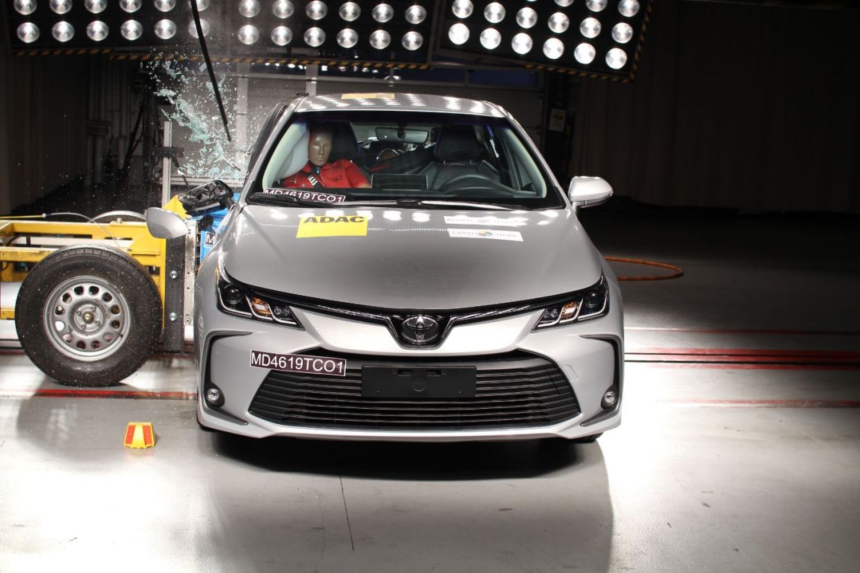 novo toyota corolla 2020 seguranca testes latin ncap 4