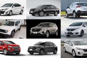 montagem 10 carros pcd 2020 fit yaris virtus ecosport cactus creta kicks renegade duster arrizo5