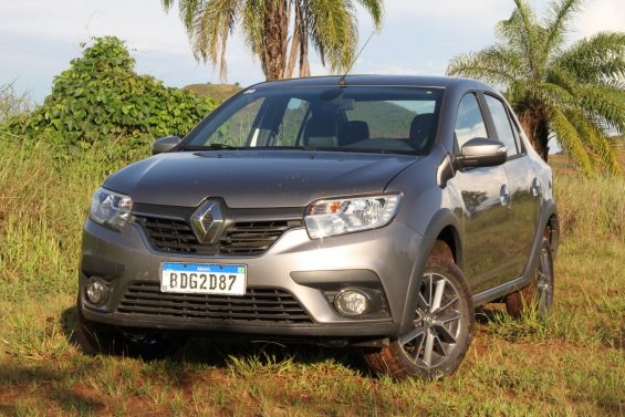 renault logan iconic cvt dianteira