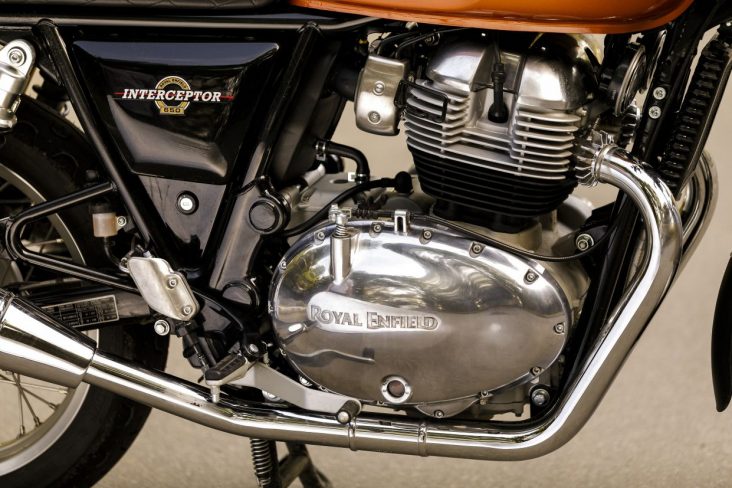 Motor 650 da Royal Enfield Interceptor 650