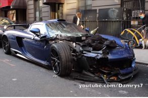 porsche gemballa mirage gt destruido em ny 2