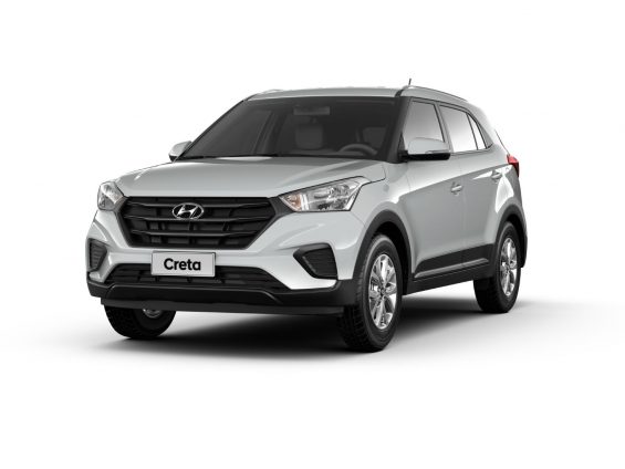 frente do hyundai creta action 1 6 branco