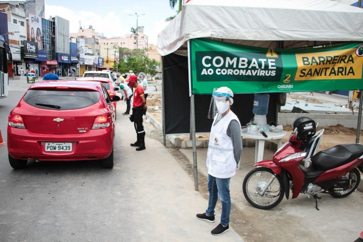 barreira sanitaria contra o novo coronavirus foto arnaldo felix prefeitura de caruaru
