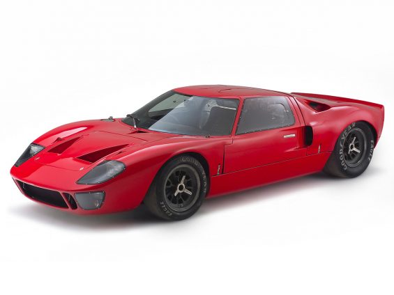 ford gt 40 vermelho lateral