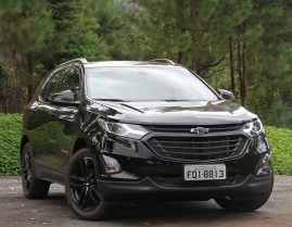 chevrolet equinox midnight preto 2021 dianteira