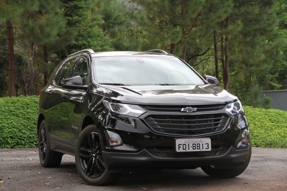 chevrolet equinox midnight preto 2021 dianteira