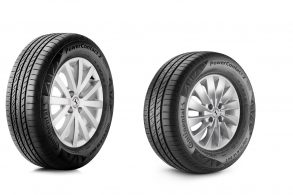 pneus power contact da marca continental com 3 e 4 sulcos