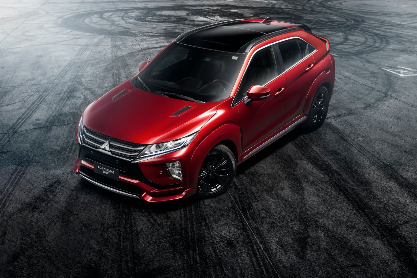 mitsubishi eclipse cross sport visto de cima