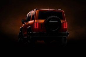 traseira do wey p01 laranja o ford bronco chines