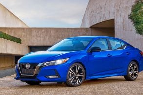 novo nissan sentra sl azul frente