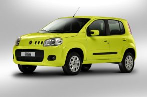 fiat uno amarelo