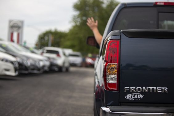 nissan frontier trocada