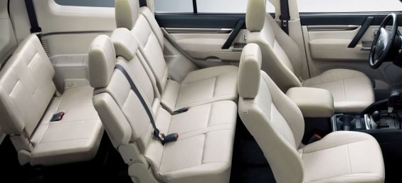 mitsubishi pajero full interior