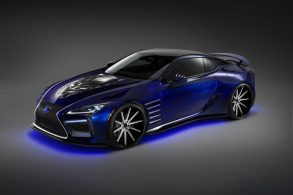 lexus black panther inspired lc 500 frente