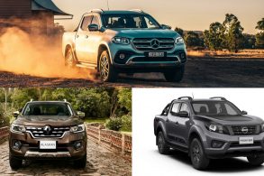 mercedes benz classe x renault alaskan nissan frontier alianca