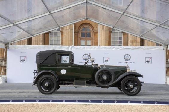 carros antigos: rolls royce 1919 no salon prive concours delegance 2020