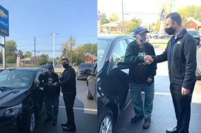 veterano recebe chevrolet