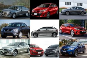 montagem 10 melhores carros automaticos ate 90 mil