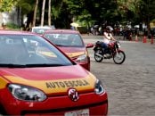 carros de autoescola baliza tirar cnh exame de direção