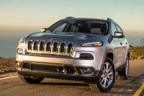 jeep cherokee limited 2014 a 2018 prata visto de frente