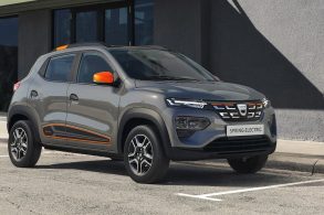 dacia spring 2021 kwid eletrico visto de frente