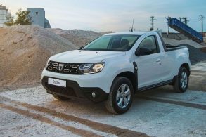 nova picape dacia duster branca dianteira