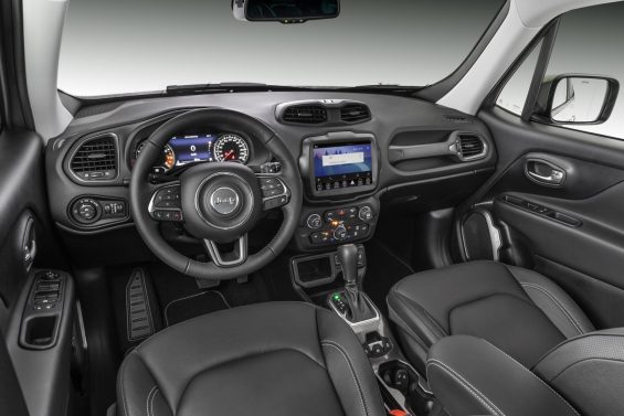 jeep renegade 2021 limited painel