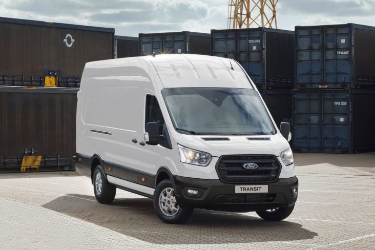 ford transit van branca