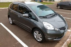 honda fit exl bolsonaro cinza anuncio olx brasilia