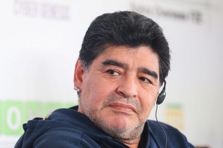 diego armando maradona em 2018